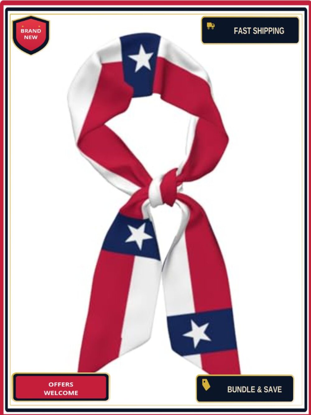 Polyester Fashion Scarf Wrap Shawl for Women Men Hair Neck Headscarf Handbag